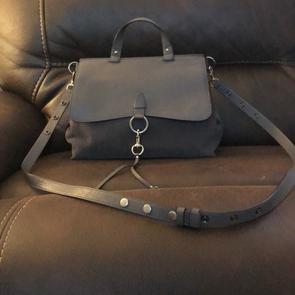 Rebecca minkoff grey purse